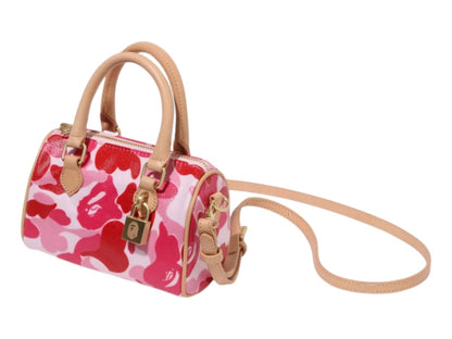 BAPE ABC Camo Mini Shoulder Bag (SS25) Pink