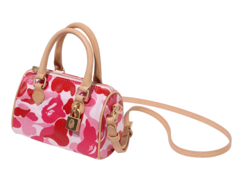 BAPE ABC Camo Mini Shoulder Bag (SS25) Pink