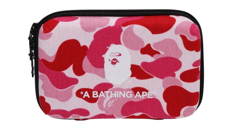BAPE ABC Camo Mobile Storage Pouch Pink