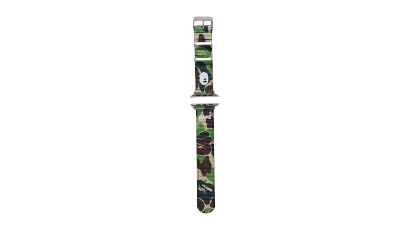 BAPE ABC Camo Nato Watch Band Green