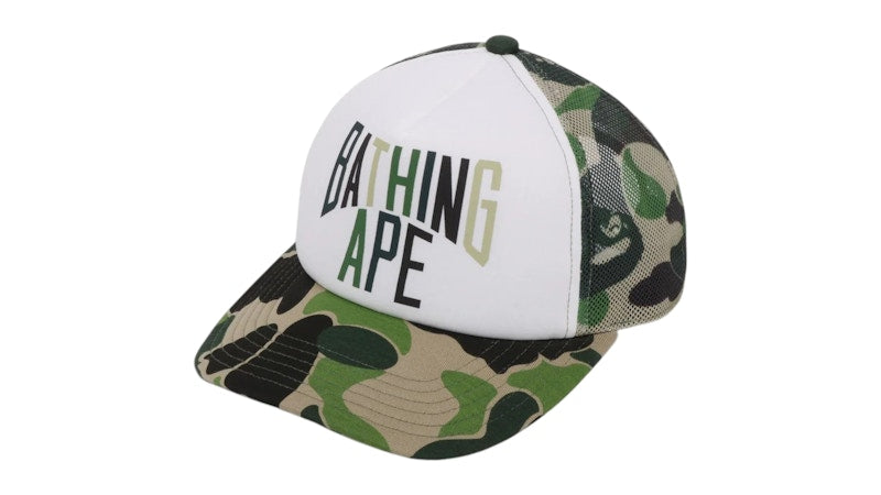 BAPE ABC Camo NYC Logo Mesh Cap Green