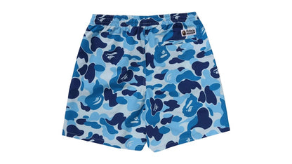 BAPE ABC Camo One Point Relaxed Fit Water Shorts Blue