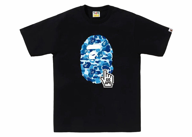 BAPE ABC Camo Online Tee (FW23) Black/Blue