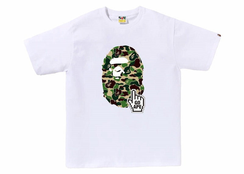 BAPE ABC Camo Online Tee (FW23) White/Green