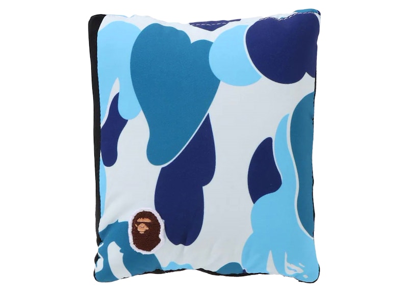 BAPE ABC Camo Pocket Fleece Scarf Blue