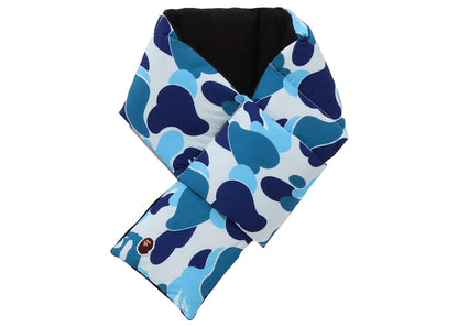 BAPE ABC Camo Pocket Fleece Scarf Blue