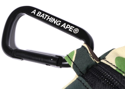 BAPE ABC Camo Pouch Green