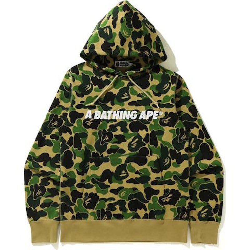 BAPE ABC Camo Pullover Hoodie (SS21) Green