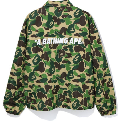 BAPE ABC Camo Relaxed Coach Jacket Green