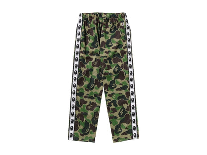 BAPE ABC Camo Relaxed Fit Track Pants Green