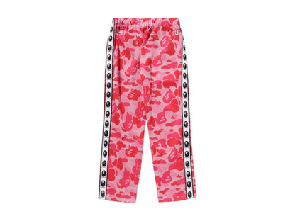 BAPE ABC Camo Relaxed Fit Track Pants Pink