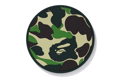 BAPE ABC Camo Rubber Coaster Green