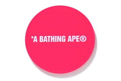 BAPE ABC Camo Rubber Coaster Pink