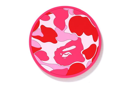 BAPE ABC Camo Rubber Coaster Pink