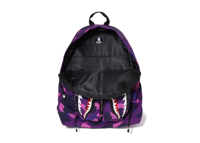 BAPE ABC Camo Shark DayPack (2025) Purple