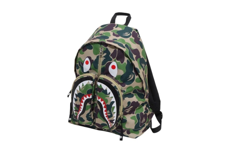 BAPE ABC Camo Shark Daypack (SS25) Green