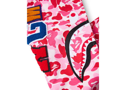 BAPE ABC Camo Shark Full Zip Hoodie Pink