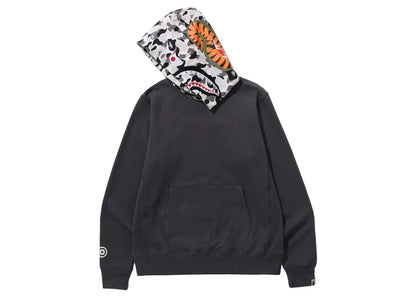 BAPE ABC Camo Shark Pullover Hoodie Charcoal
