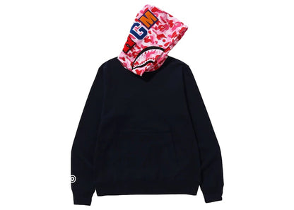 BAPE ABC Camo Shark Pullover Hoodie Navy