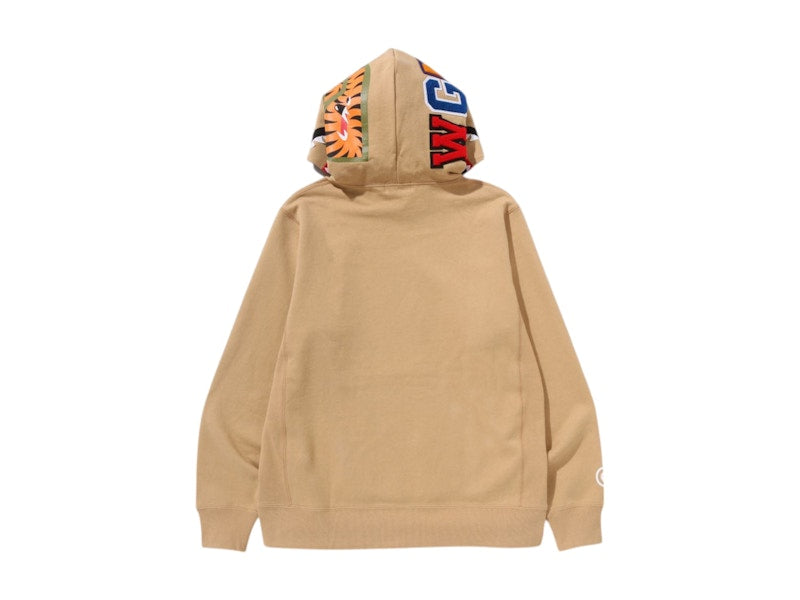 BAPE ABC Camo Shark Pullover Hoodie (SS25) Beige