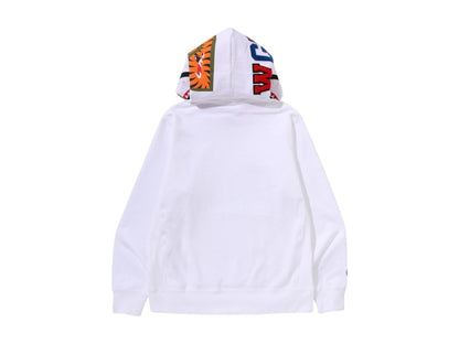 BAPE ABC Camo Shark Pullover Hoodie (SS25) White