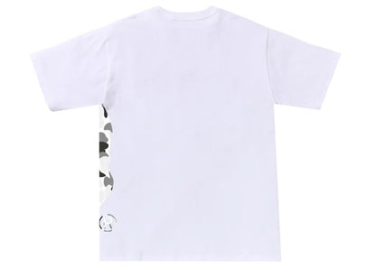 BAPE ABC Camo Side Big Ape Head Tee White/Grey