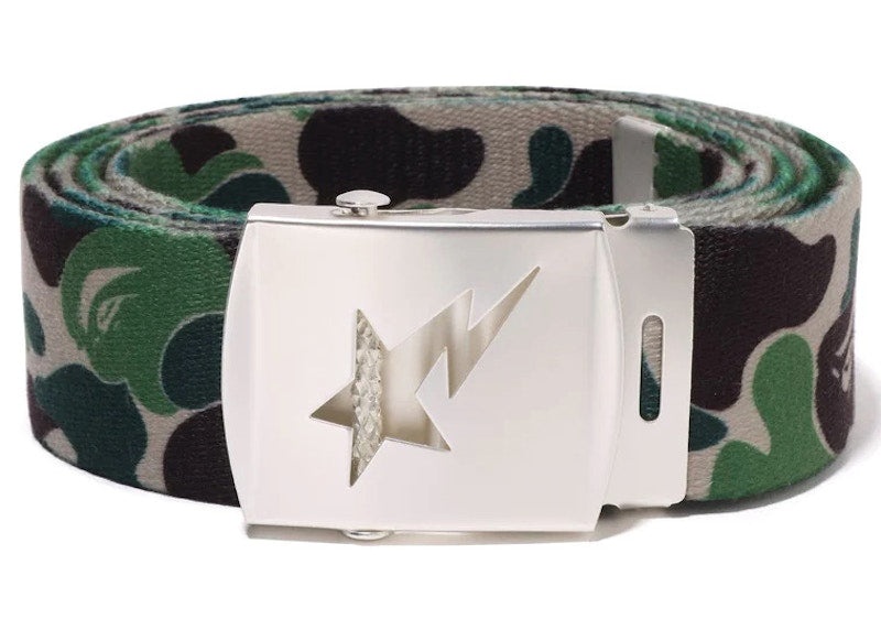 BAPE ABC Camo Sta GI Belt Green