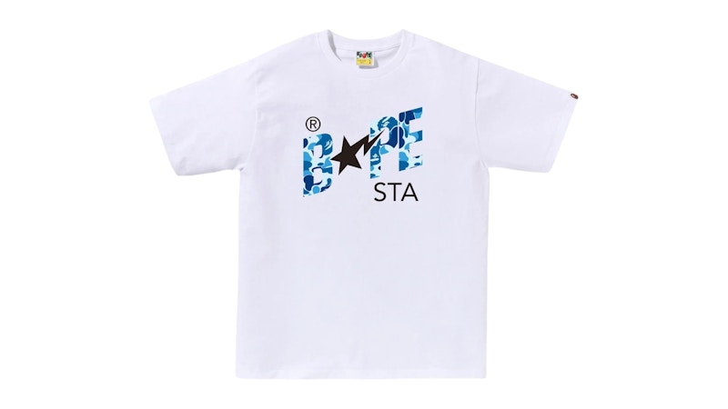 BAPE ABC Camo Sta Logo Tee Whxbl