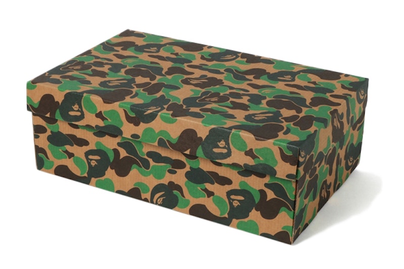 BAPE ABC Camo Storage Box Green