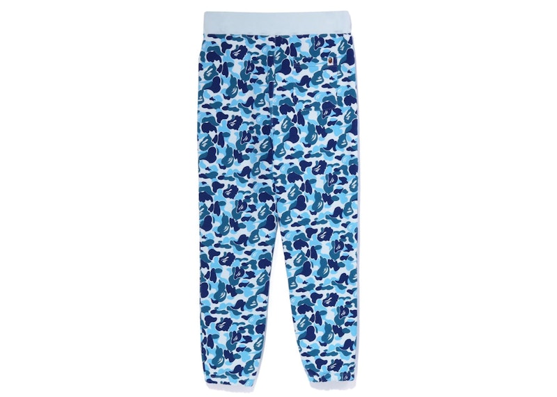 BAPE ABC Camo Sweatpants Blue