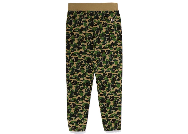 BAPE ABC Camo Sweatpants Green
