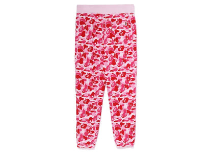 BAPE ABC Camo Sweatpants Pink
