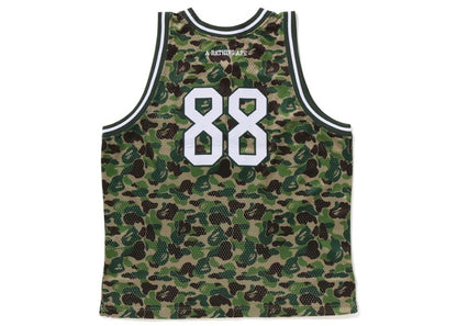 BAPE ABC Camo Tank Top Green
