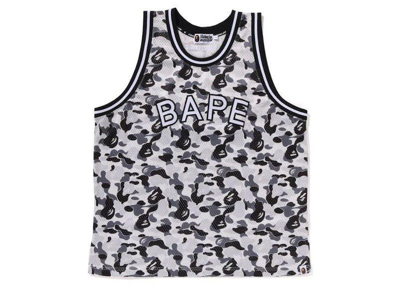 BAPE ABC Camo Tank Top Grey