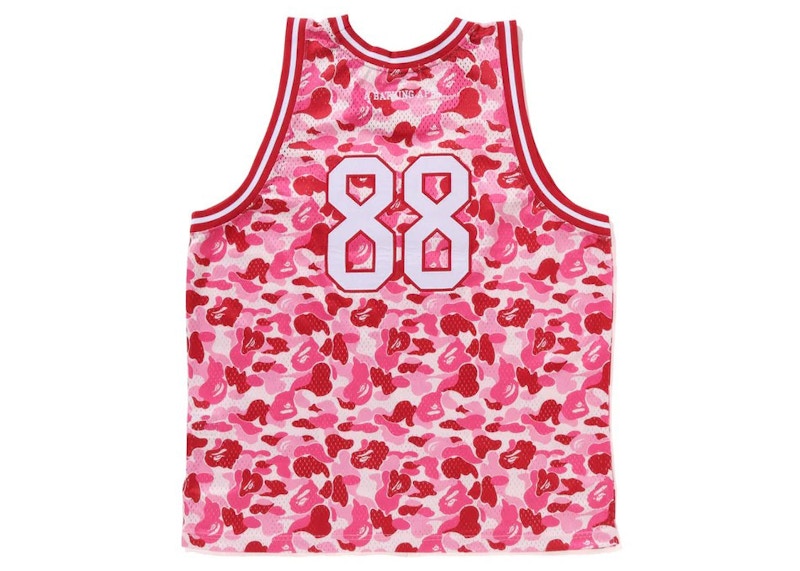 BAPE ABC Camo Tank Top Pink