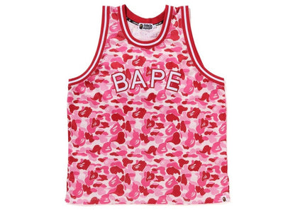 BAPE ABC Camo Tank Top Pink