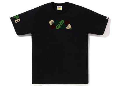 BAPE ABC Camo Tee Black/Green