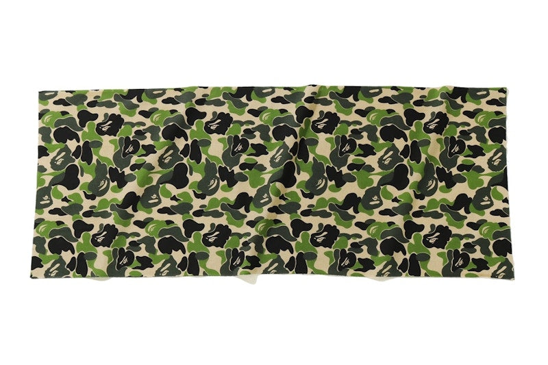 BAPE ABC Camo Tenugui Green
