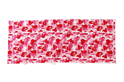 BAPE ABC Camo Tenugui Pink