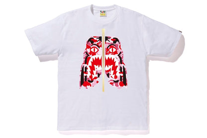 BAPE ABC Camo Tiger Tee White/Pink