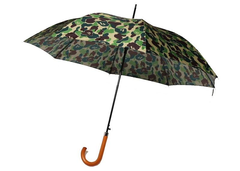 BAPE ABC Camo Umbrella Green