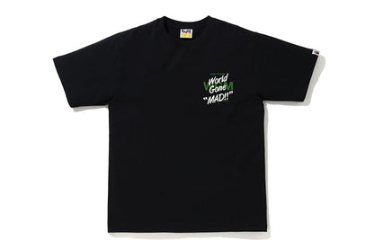 BAPE ABC Camo WGM Ape Head Tee Black/Green