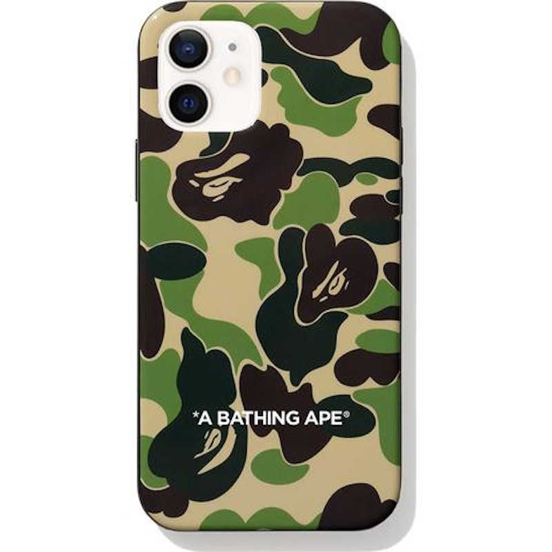BAPE ABC Camo iPhone 12 Case Green