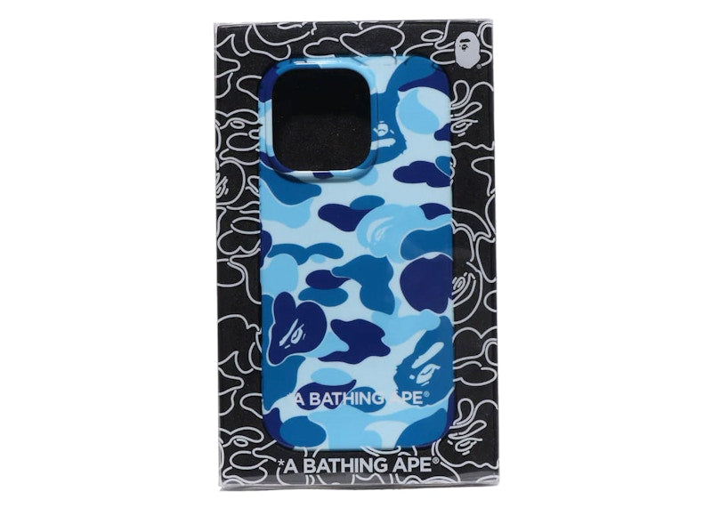 BAPE ABC Camo iPhone 16 Pro Case Blue