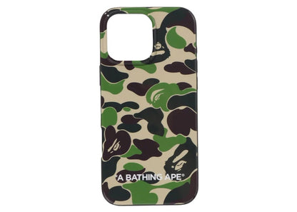 BAPE ABC Camo iPhone 16 Pro Max Case Green