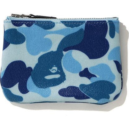 BAPE ABC Canvas (S) Wallet Blue
