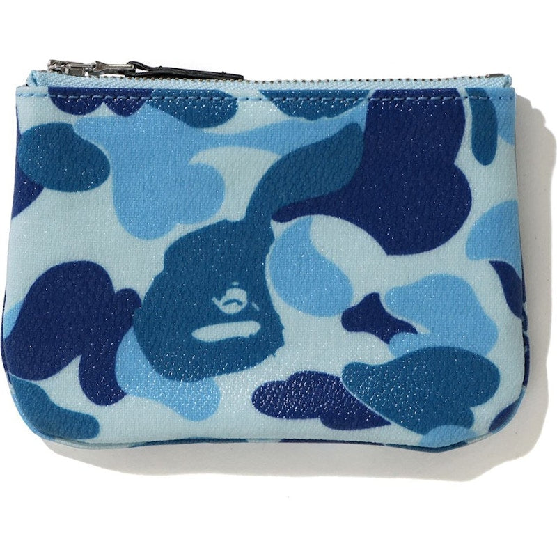 BAPE ABC Canvas (S) Wallet Blue