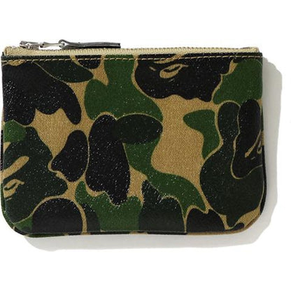 BAPE ABC Canvas (S) Wallet Green