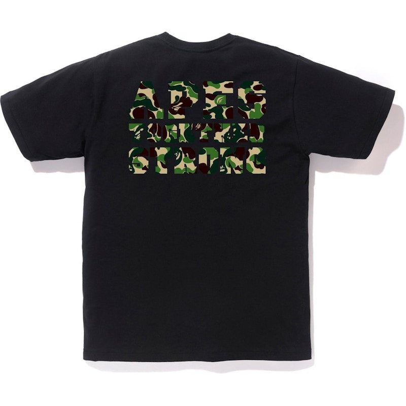 BAPE ABC College ATS Tee Black/Green
