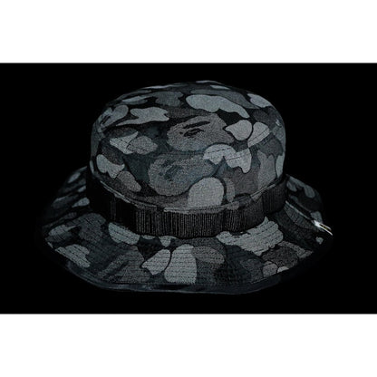 BAPE ABC Dot Reflective Boonie Hat Black